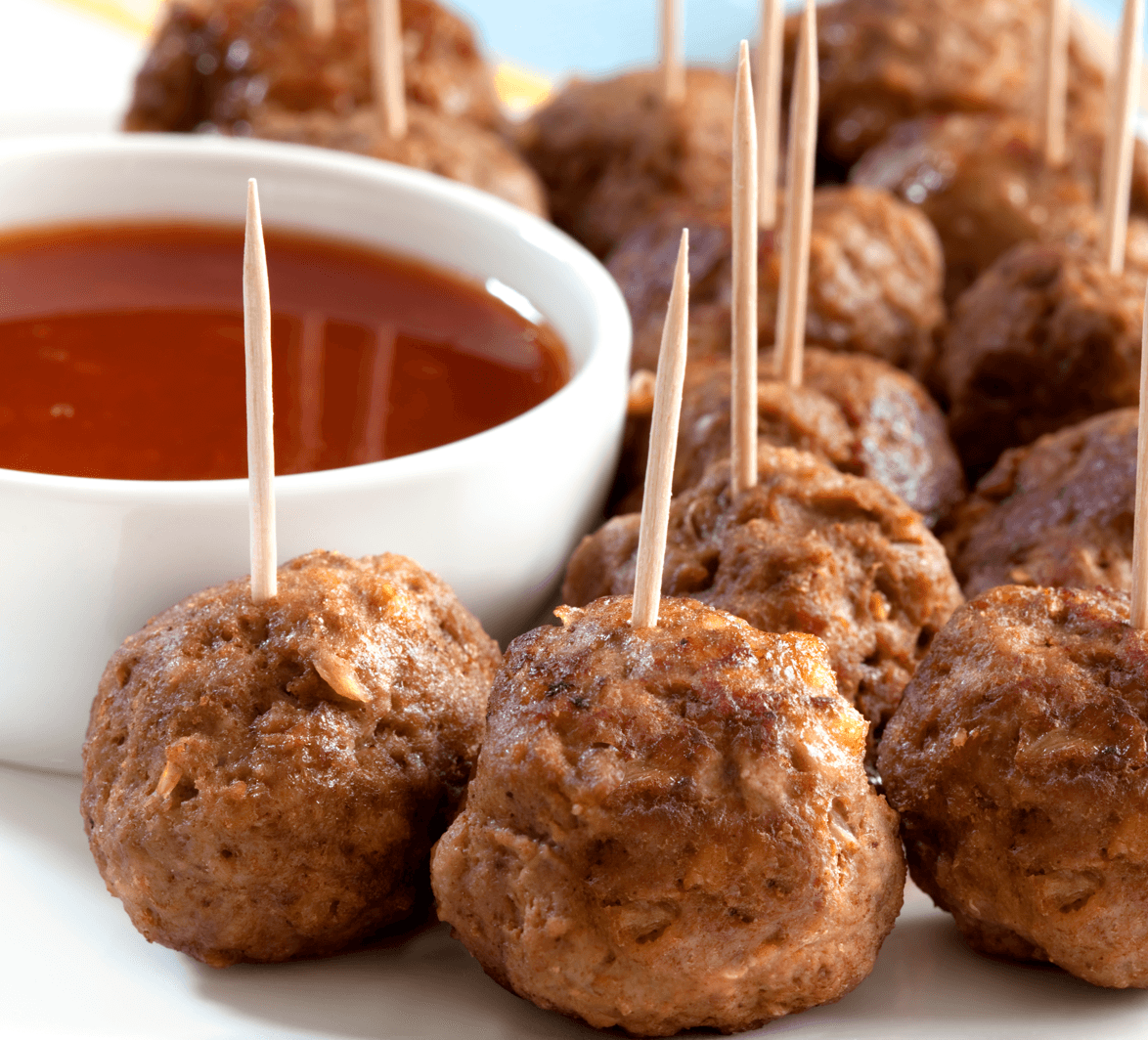 Deliciously Easy New Year’s Appetizers Meatballs Image