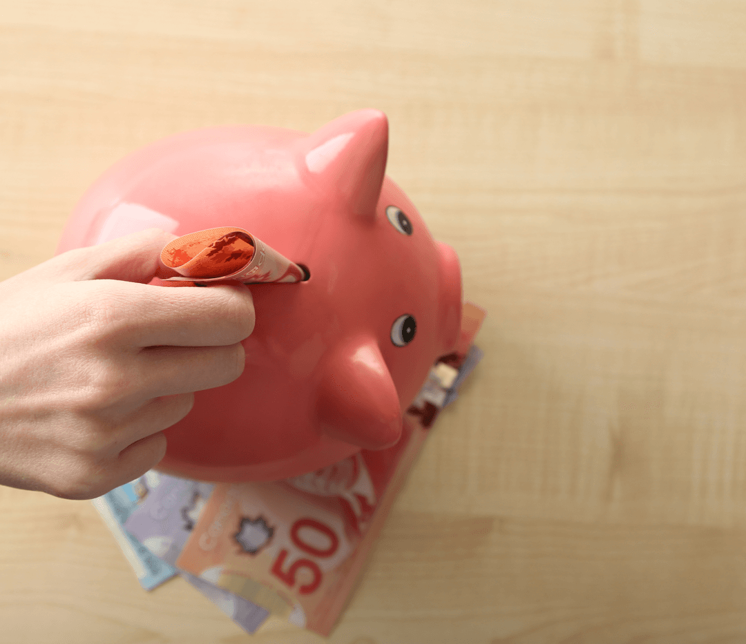 How Much is Needed for a Down Payment Pig Image