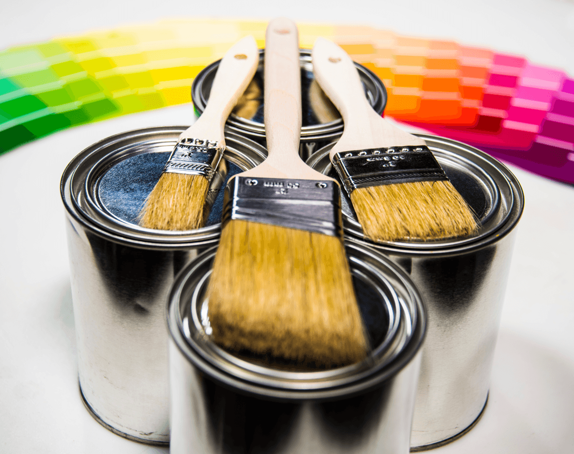 How to Pick Paint Colours for Your Home Brushes Image